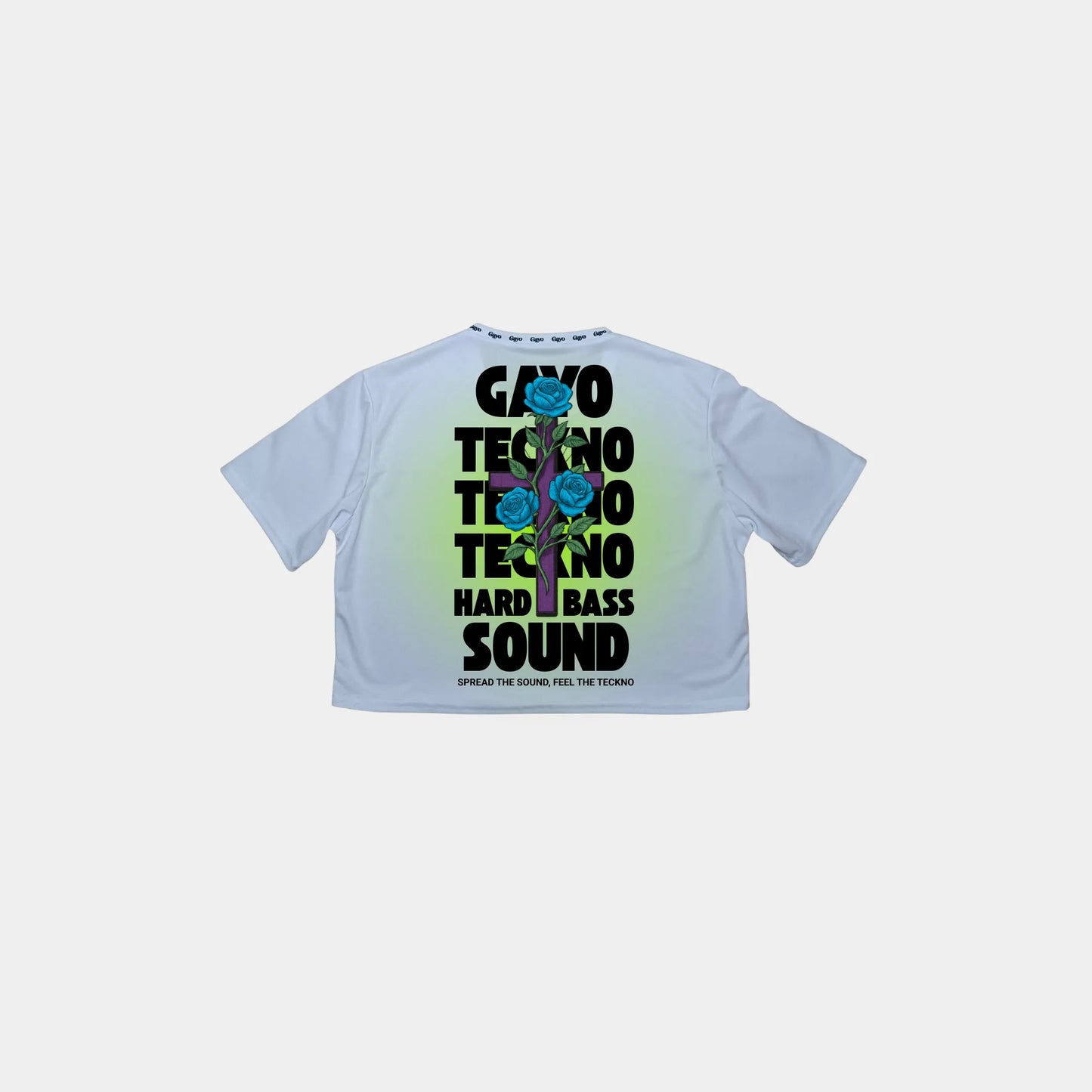 Crop-top blanc - Gayo Teckno