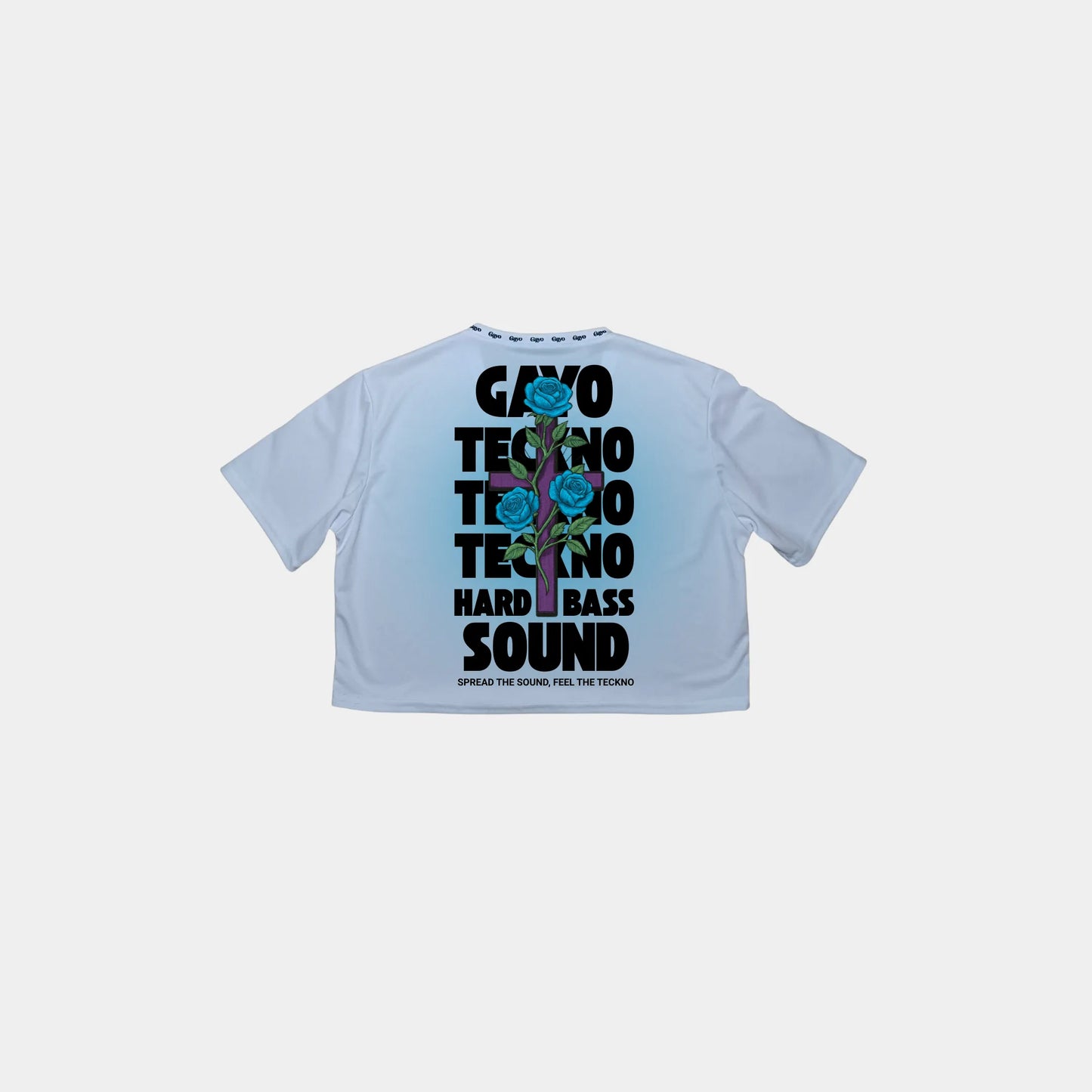 Crops-top blancs Gayo Teckno