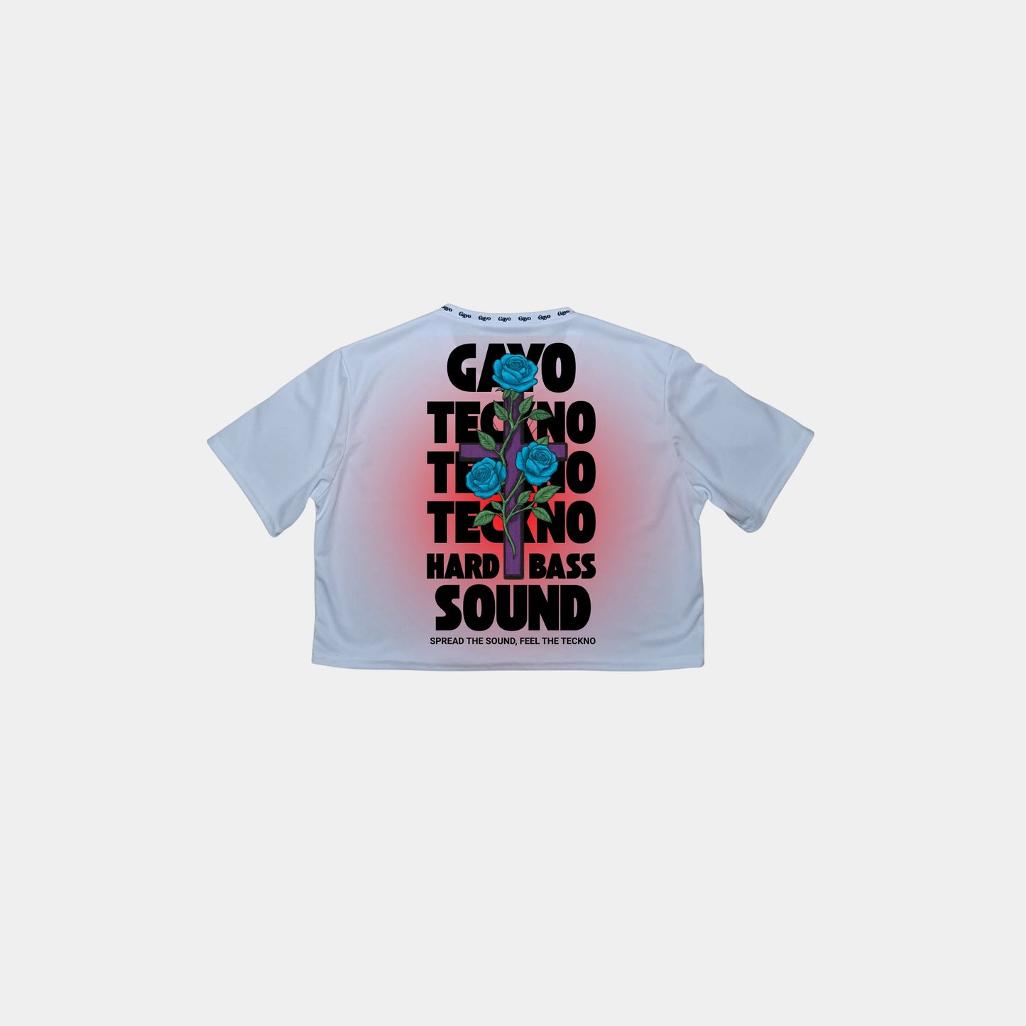 Crops-top blancs Gayo Teckno