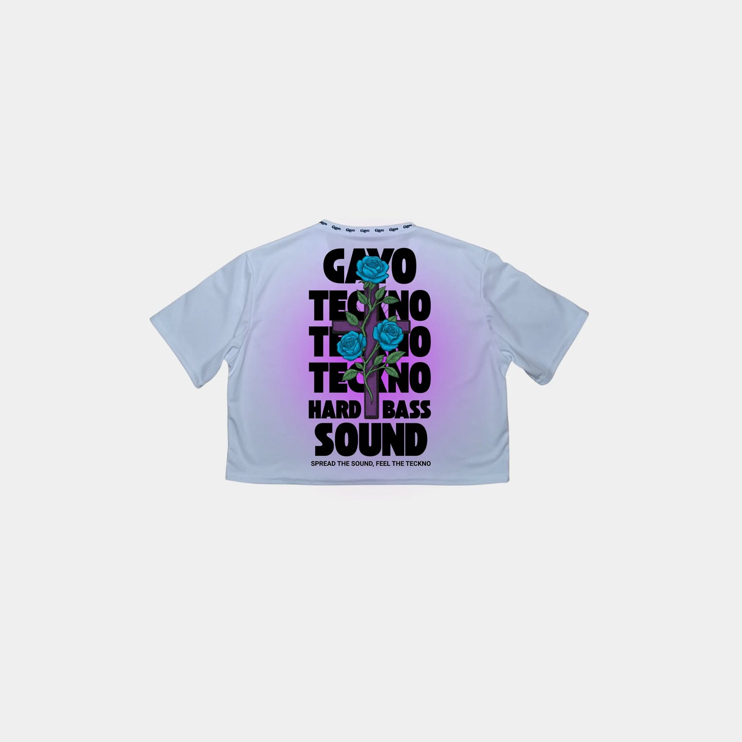 Crops-top blancs Gayo Teckno