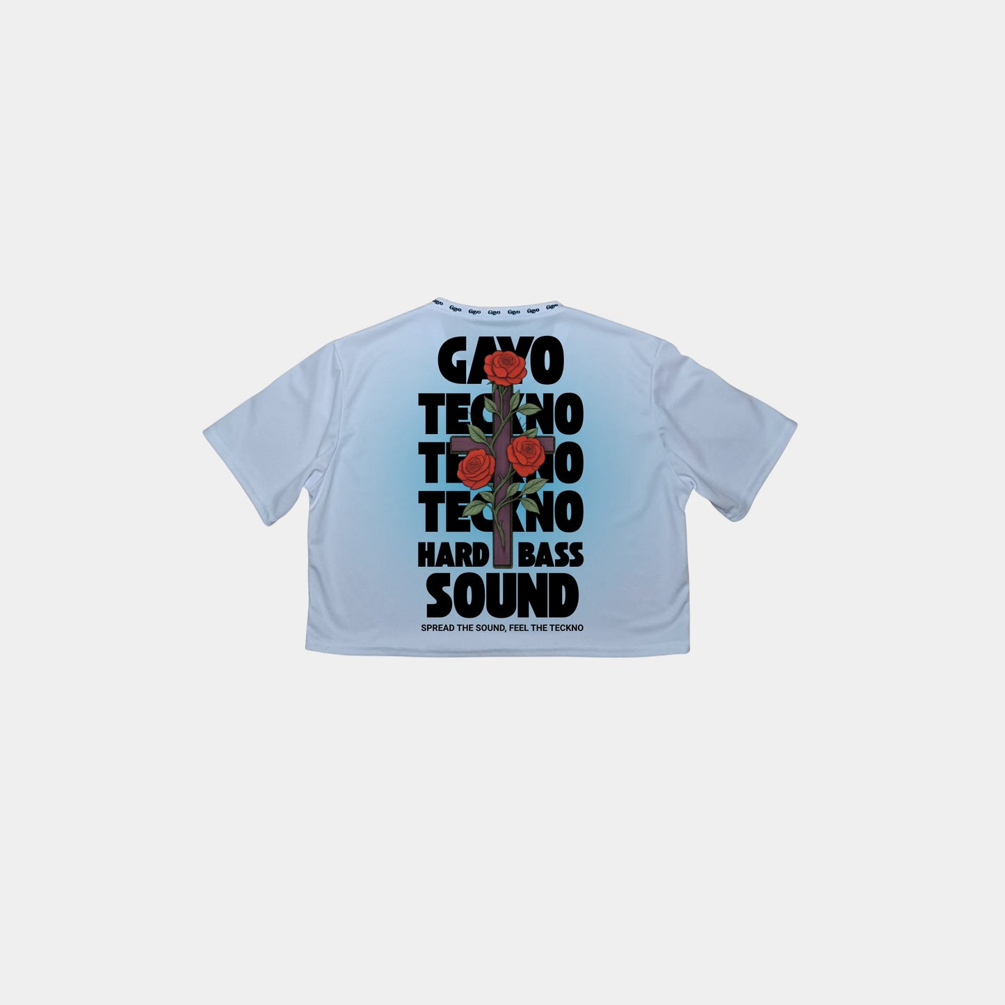 Crops-top blancs Gayo Teckno