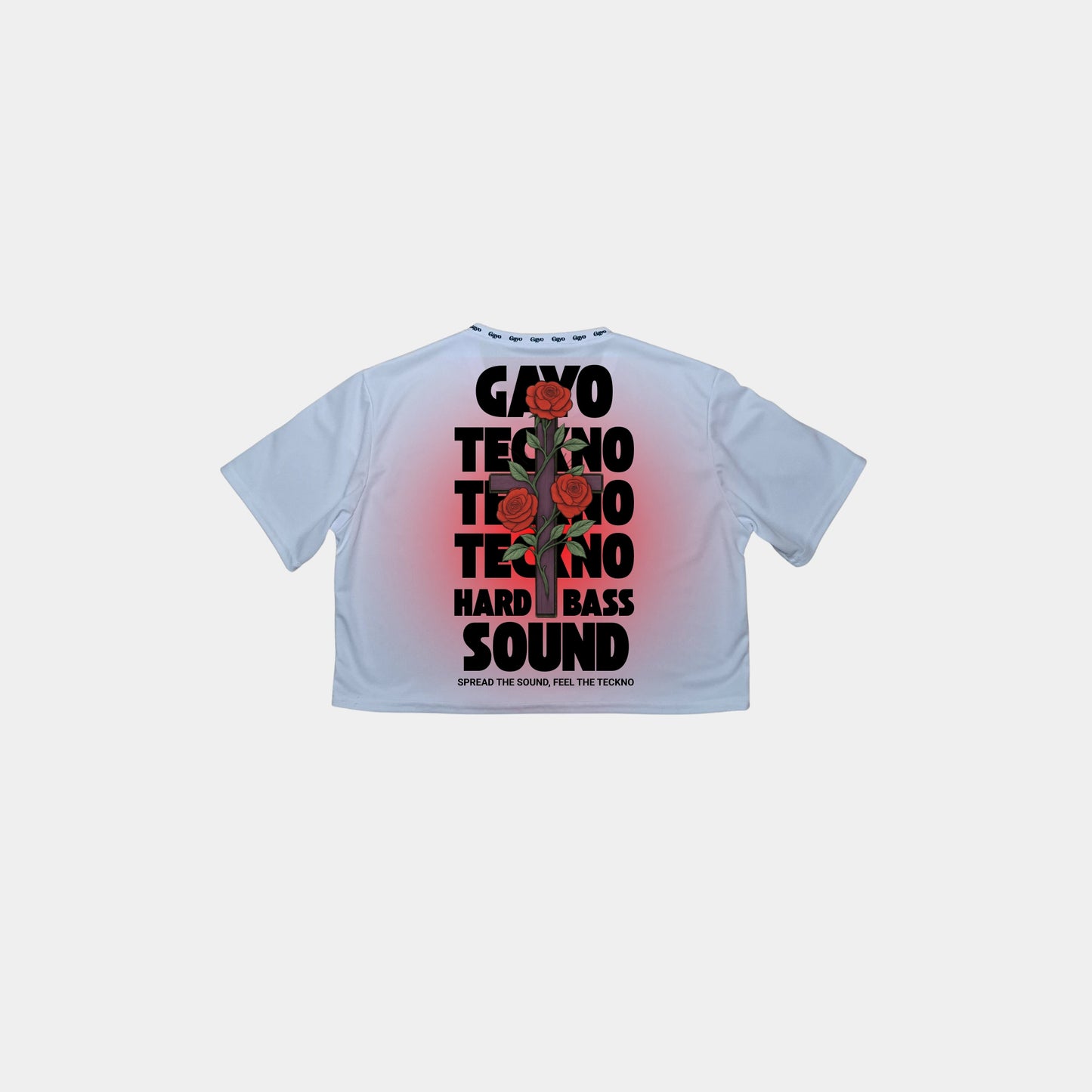 Crops-top blancs Gayo Teckno