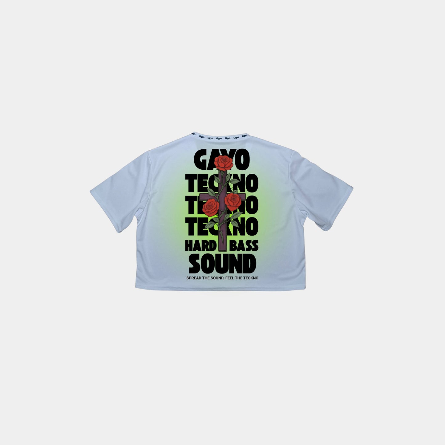 Crops-top blancs Gayo Teckno