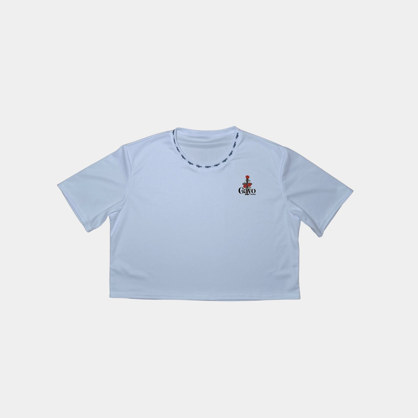 Crops-top blancs Gayo Teckno