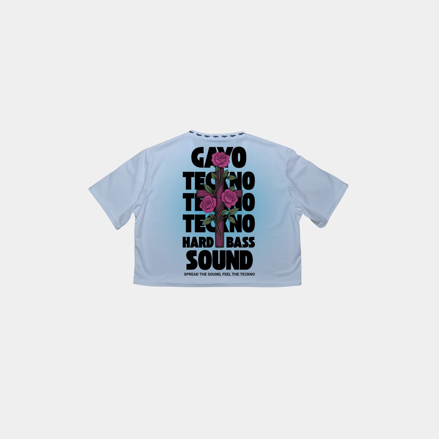 Crops-top blancs Gayo Teckno