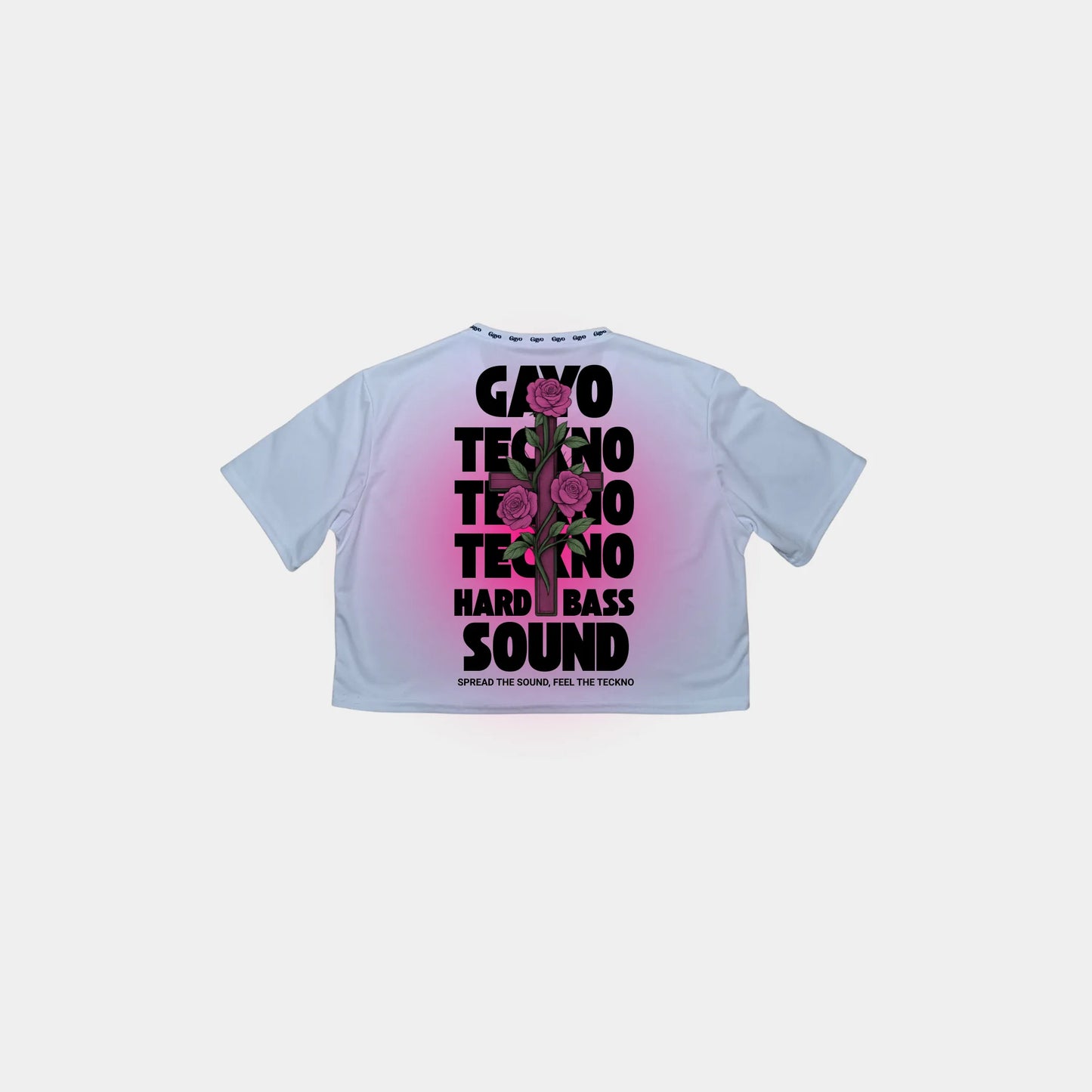 Crops-top blancs Gayo Teckno