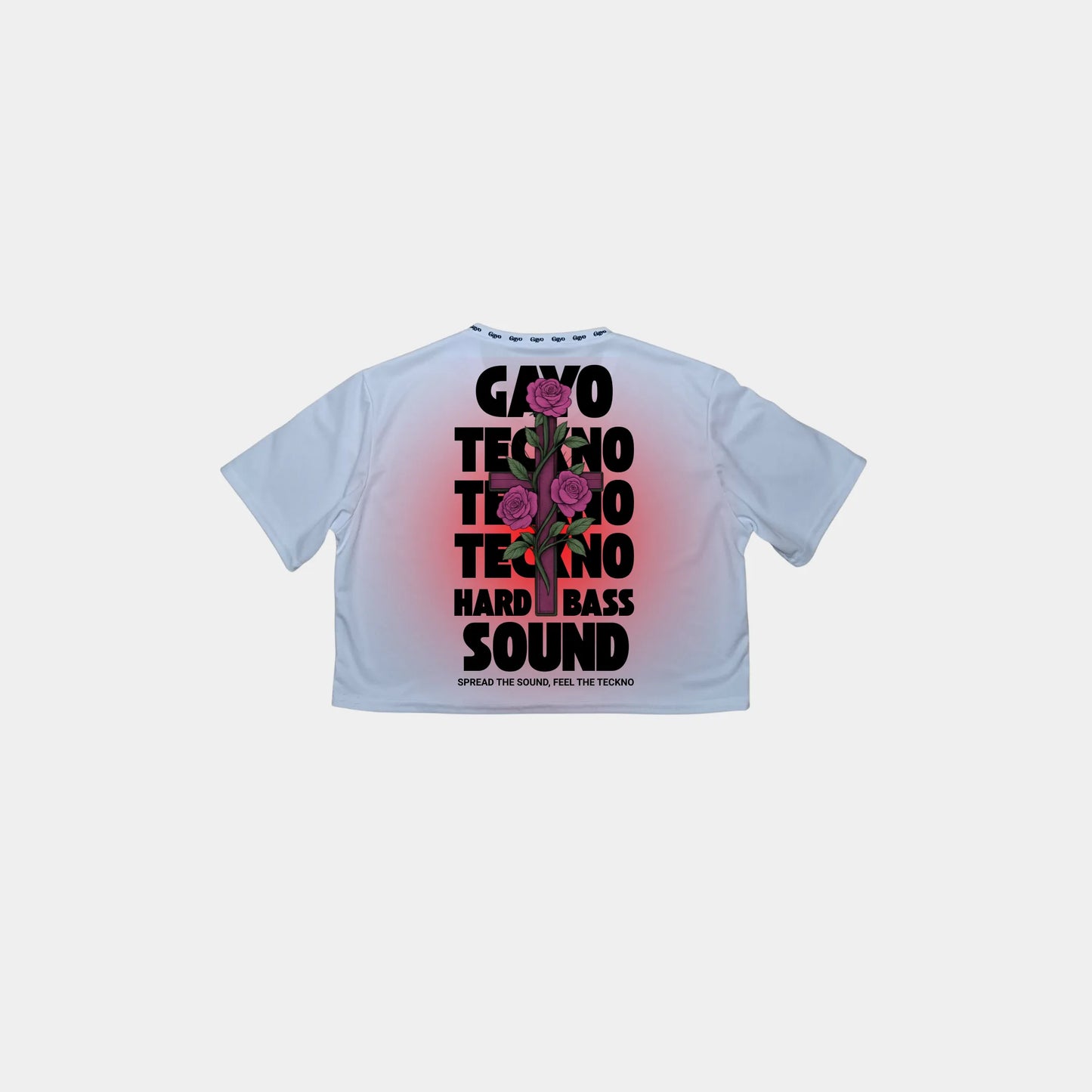 Crops-top blancs Gayo Teckno