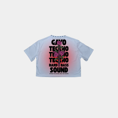 Crops-top blancs Gayo Teckno