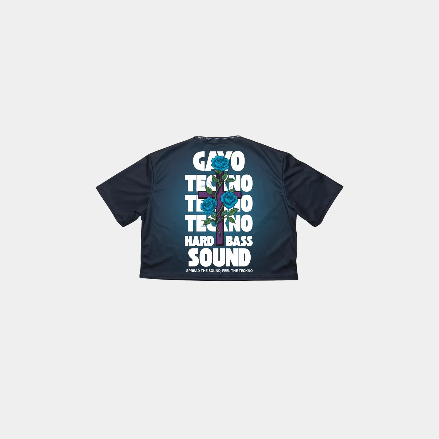 Crops-top noirs Gayo Teckno