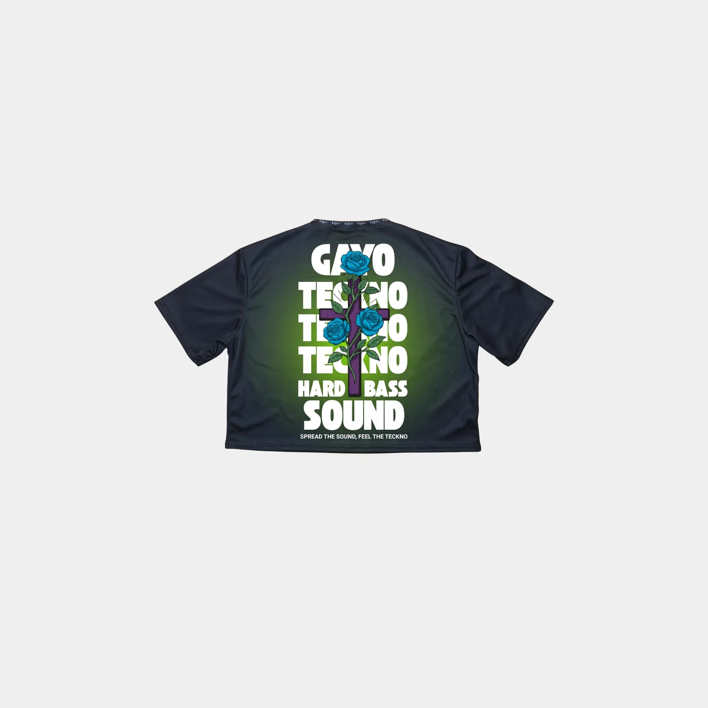 Crops-top noirs Gayo Teckno