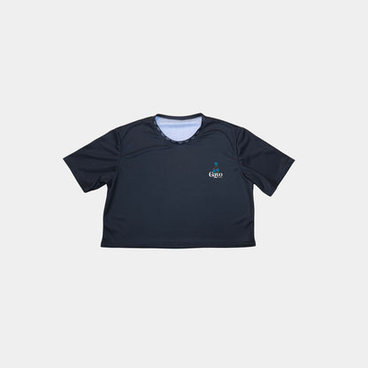 Crops-top noirs Gayo Teckno