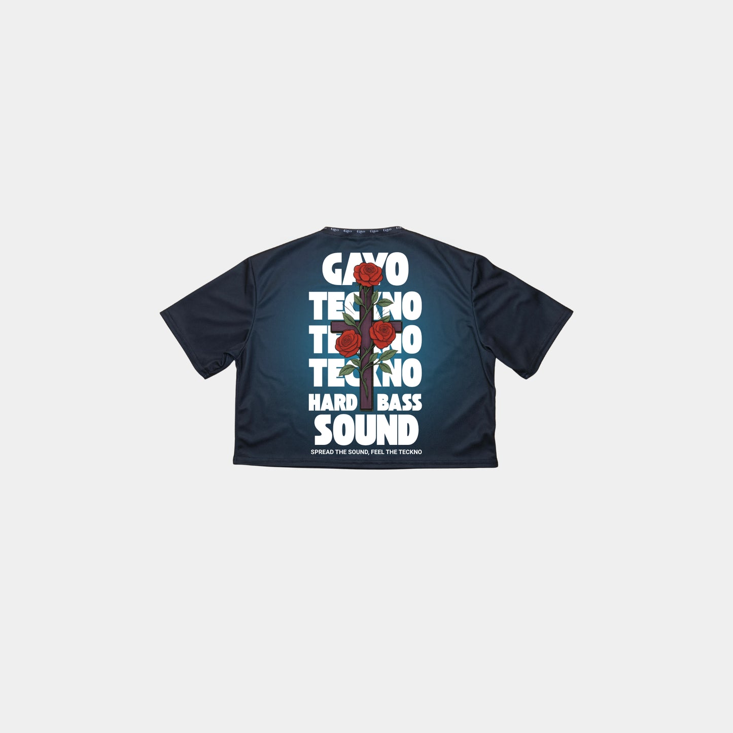 Crops-top noirs Gayo Teckno