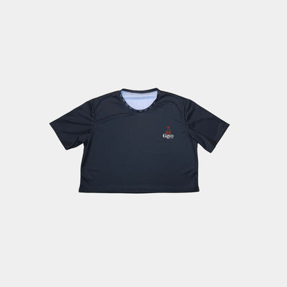 Crops-top noirs Gayo Teckno