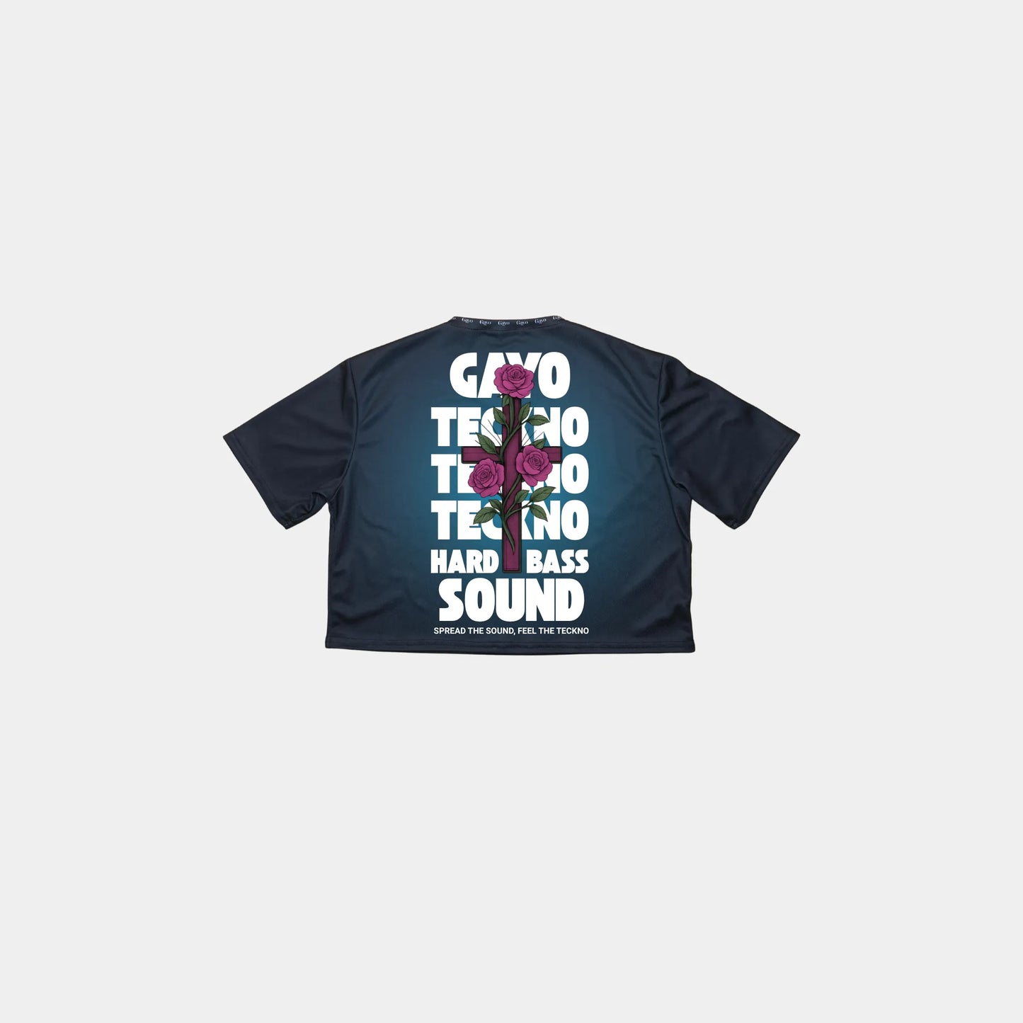 Crops-top noirs Gayo Teckno