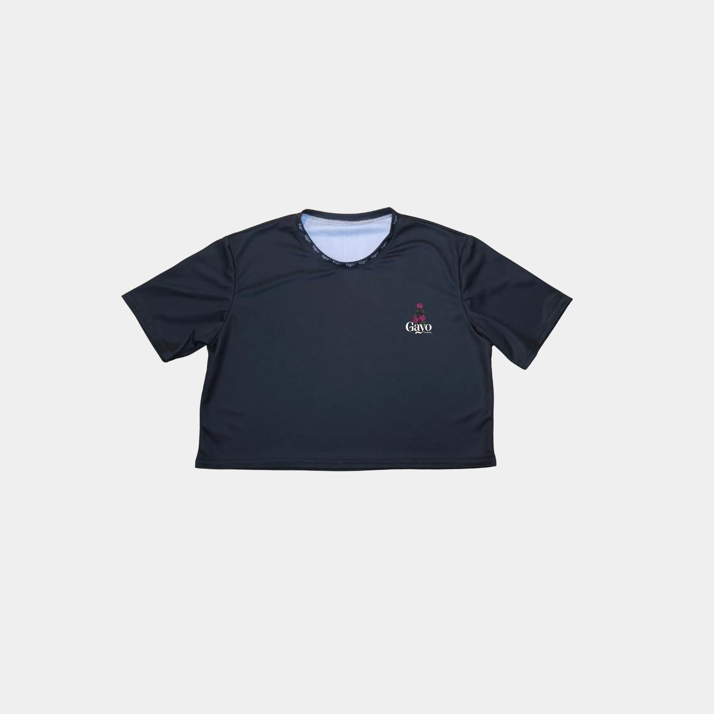 Crops-top noirs Gayo Teckno