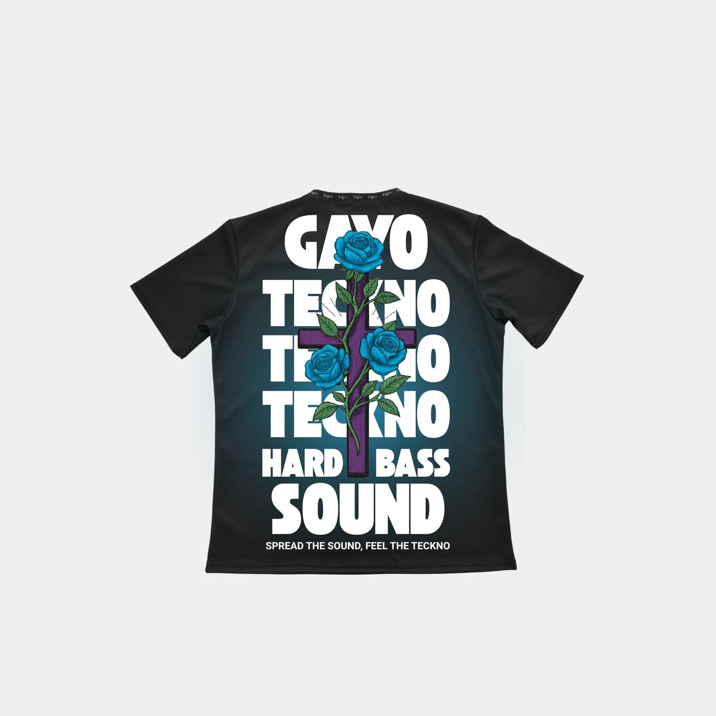 T-shirt techno noir - Gayo Teckno