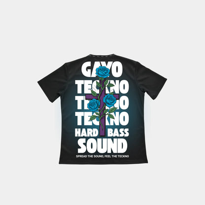 T-shirt techno noir - Gayo Teckno