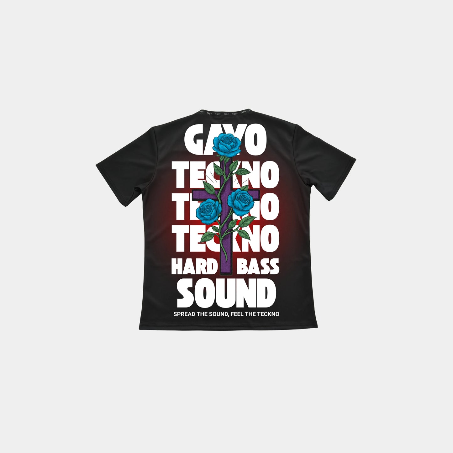 T-shirt techno noir - Gayo Teckno