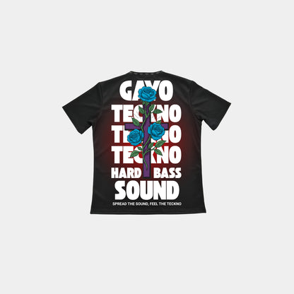T-shirt techno noir - Gayo Teckno