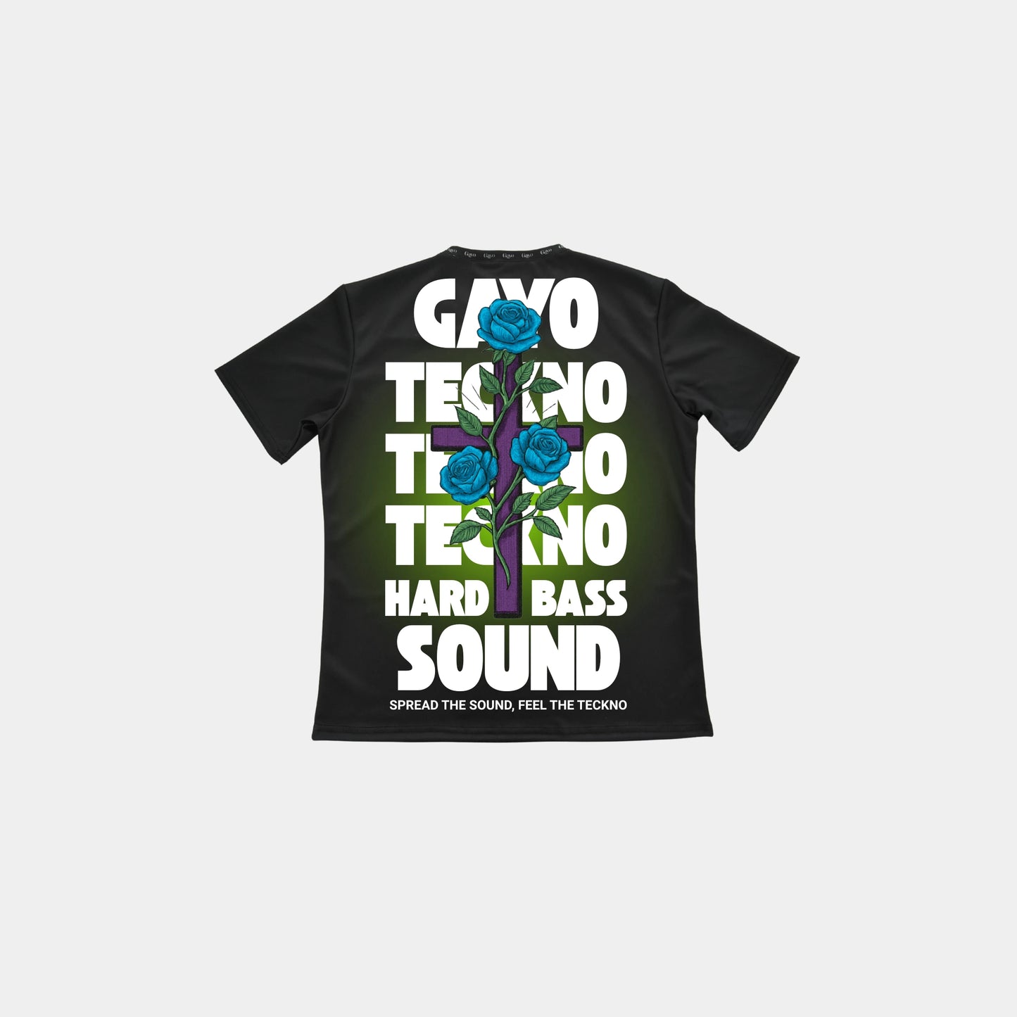 T-shirt techno noir - Gayo Teckno