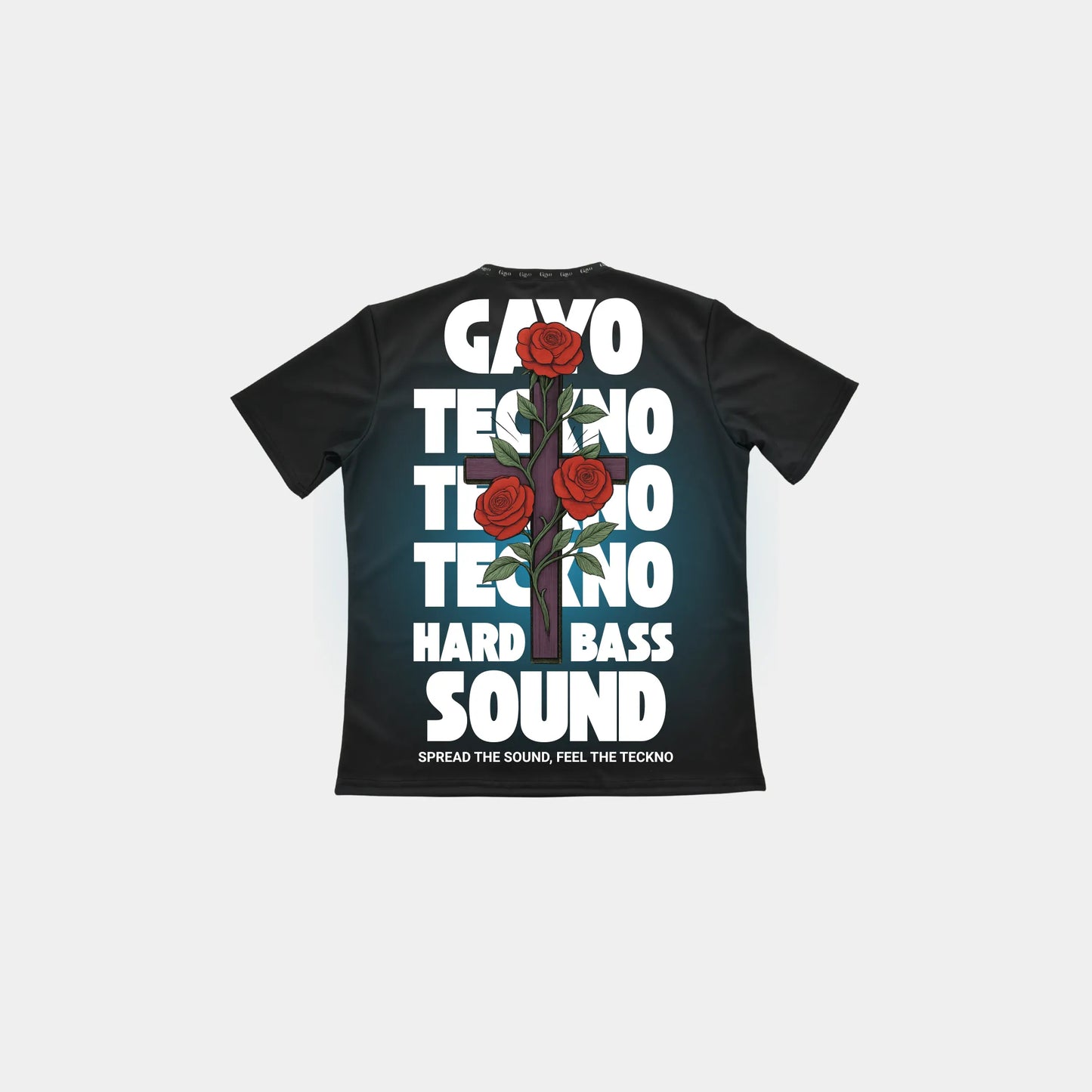 T-shirt techno noir - Gayo Teckno