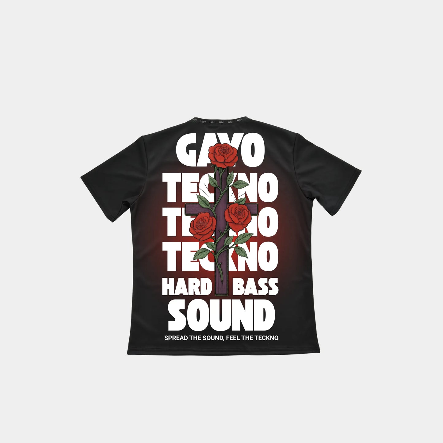 T-shirt techno noir - Gayo Teckno