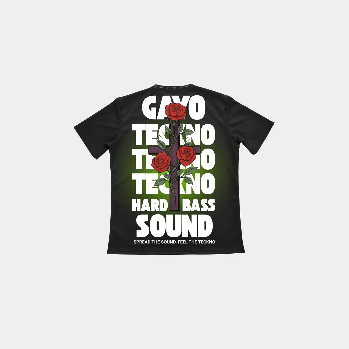T-shirt techno noir - Gayo Teckno