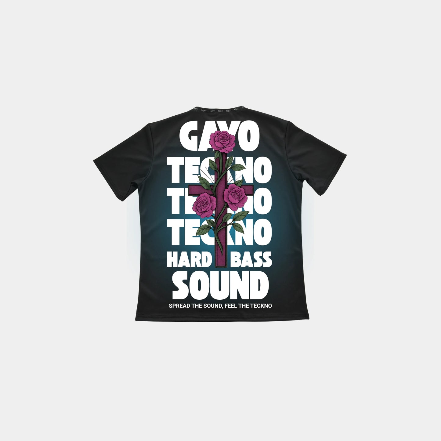 T-shirt techno noir - Gayo Teckno