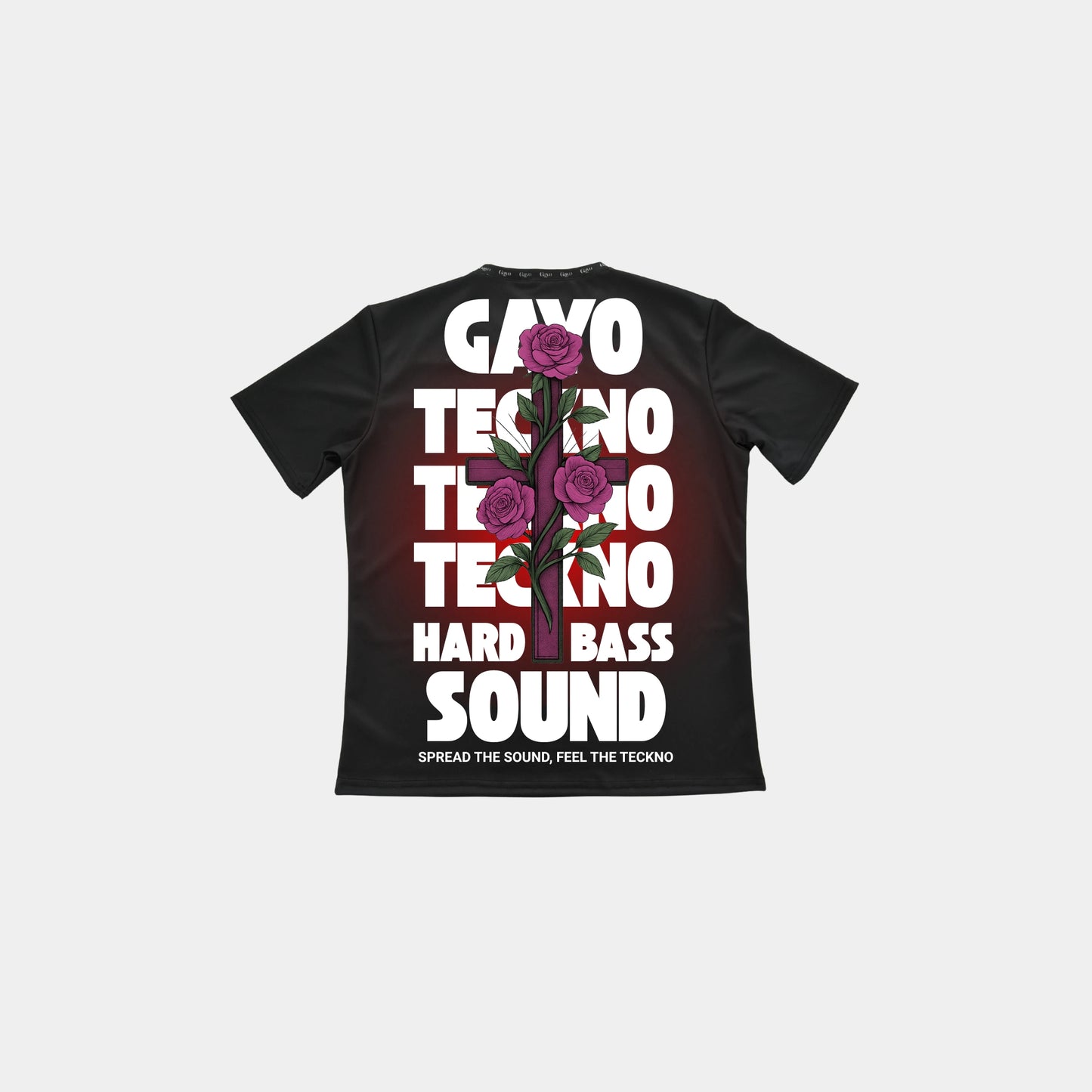 T-shirt techno noir - Gayo Teckno