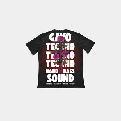 T-shirt techno noir - Gayo Teckno