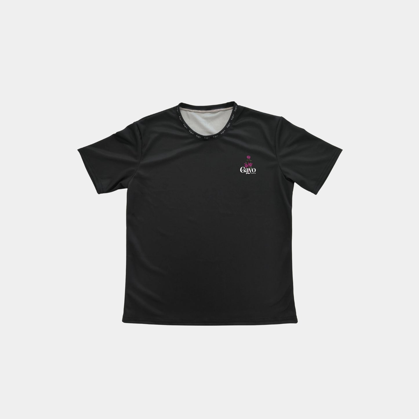 T-shirt techno croix violette / Halo violet - Gayo Teckno